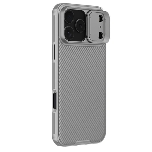 Etui Nillkin Camshield Pro z osłoną aparatu iPhone 17 Pro Max Titanium Gray / Szary Etui Nillkin Camshield Pro z osłoną aparatu iPhone 17 Pro Max Titanium Gray / Szary