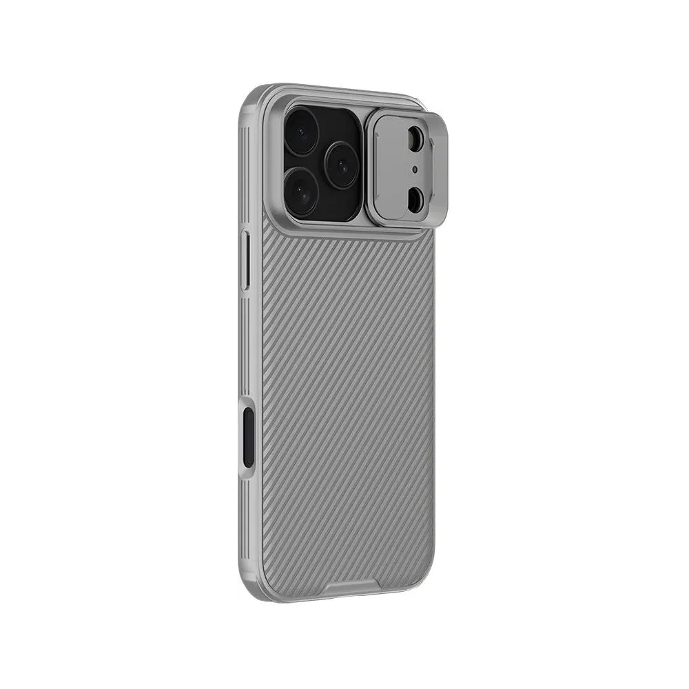 Etui Nillkin Camshield Pro z osłoną aparatu iPhone 17 Pro Max Titanium Gray / Szary