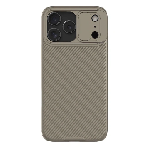 Etui Nillkin Camshield Pro z osłoną aparatu iPhone 17 Pro Max Golden / ZŁoty Etui Nillkin Camshield Pro z osłoną aparatu iPhone 17 Pro Max Golden / ZŁoty