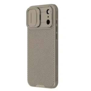 Etui Nillkin Camshield Pro z osłoną aparatu iPhone 17 Pro Max Golden / ZŁoty Etui Nillkin Camshield Pro z osłoną aparatu iPhone 17 Pro Max Golden / ZŁoty