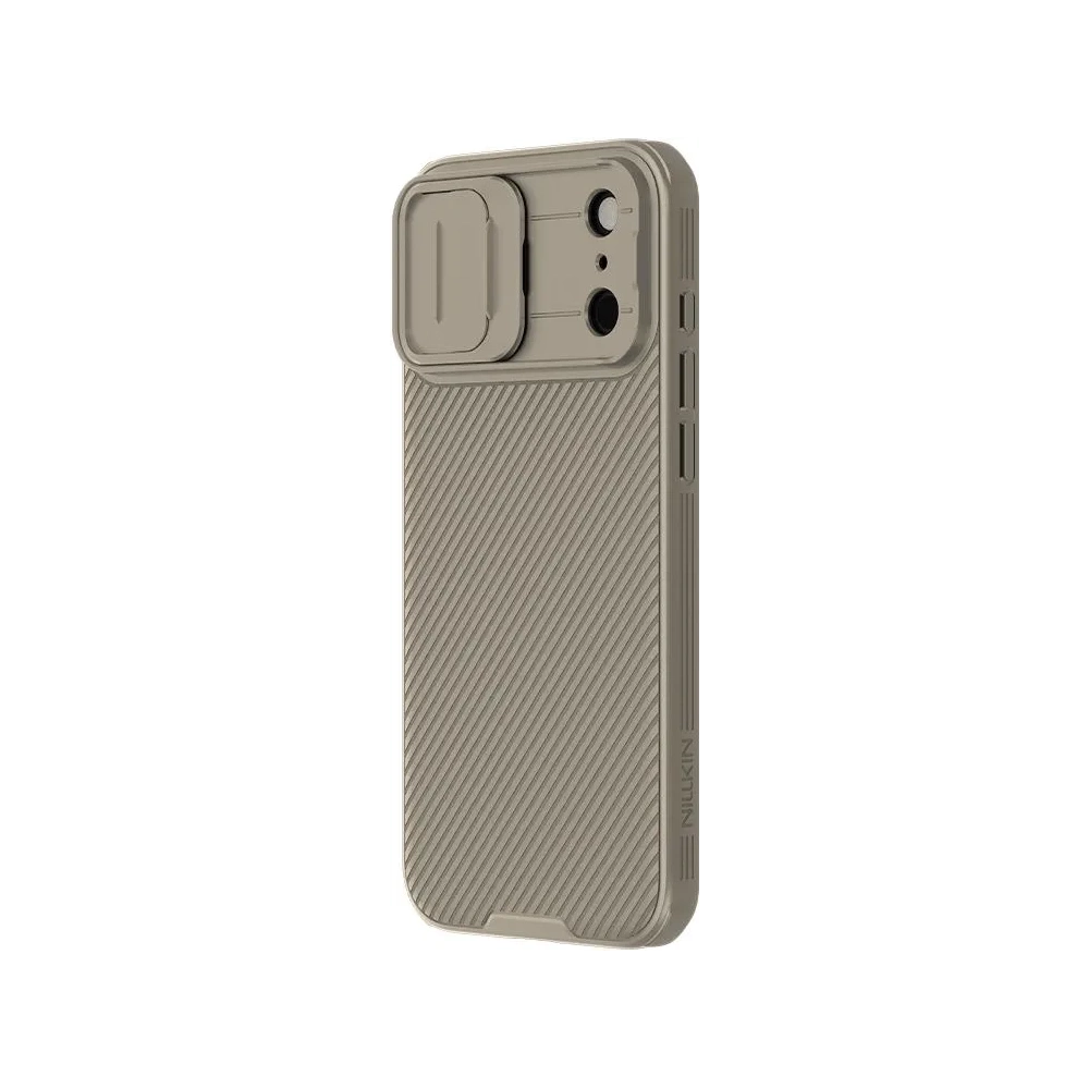 Etui Nillkin Camshield Pro z osłoną aparatu iPhone 17 Pro Max Golden / ZŁoty