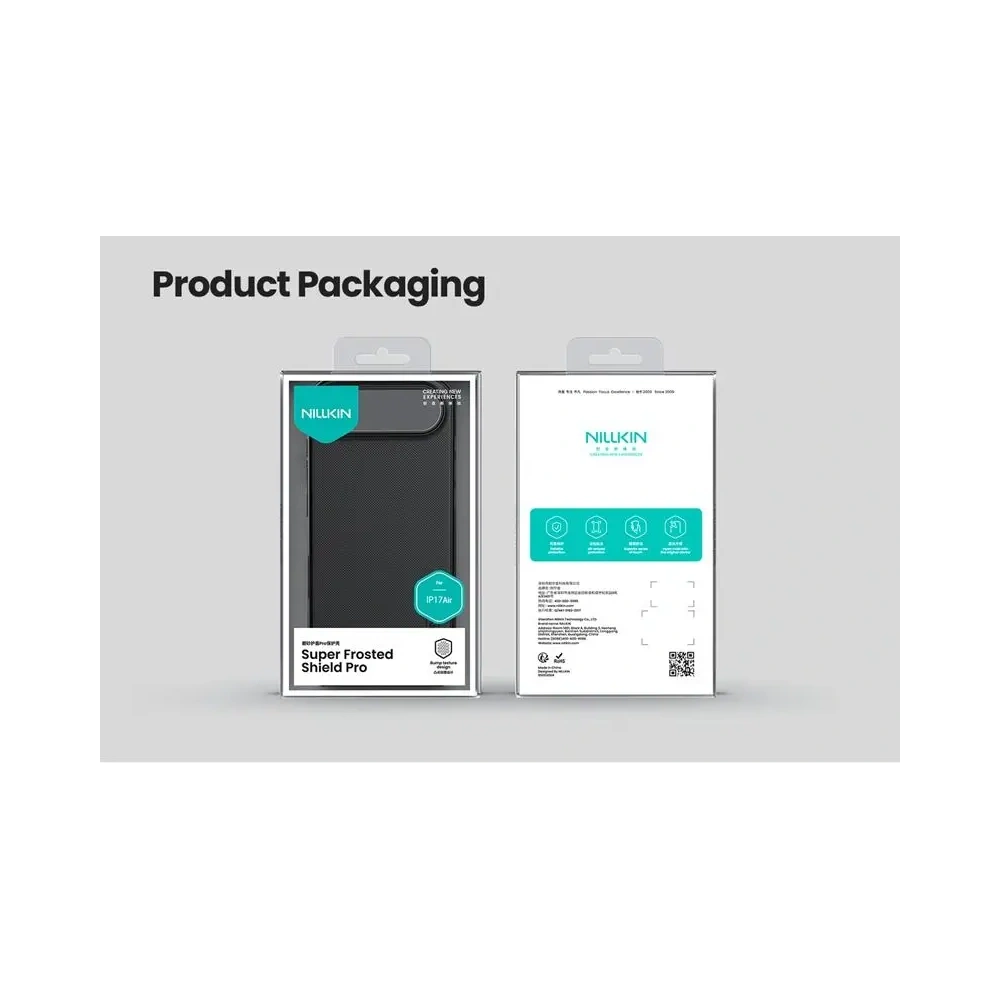 Etui Nillkin Super Shield Pro iPhone 17 Air Black / Czarny
