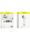 Wielofunkcyjny wiatrak AWEI F40 3w1 3300mAh biały