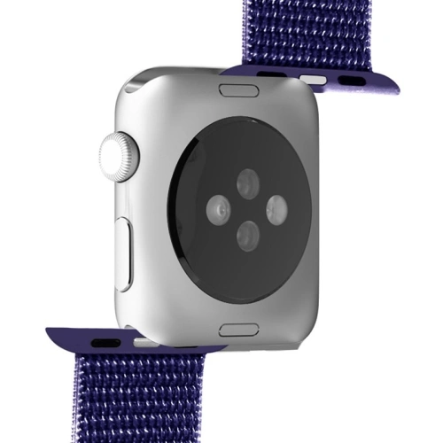 Buy Nylon strap PURO Band Apple Watch 4/5/6/7/SE/8/9/Ultra 44/45/49mm (Navy/Black) - PUR201NAV - {ean13} - Home Screen Store Europe