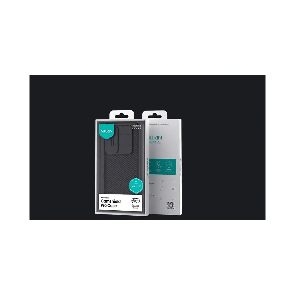Etui Nillkin Camshield Pro z osłoną aparatu Samsung S25 FE Black / Czarny