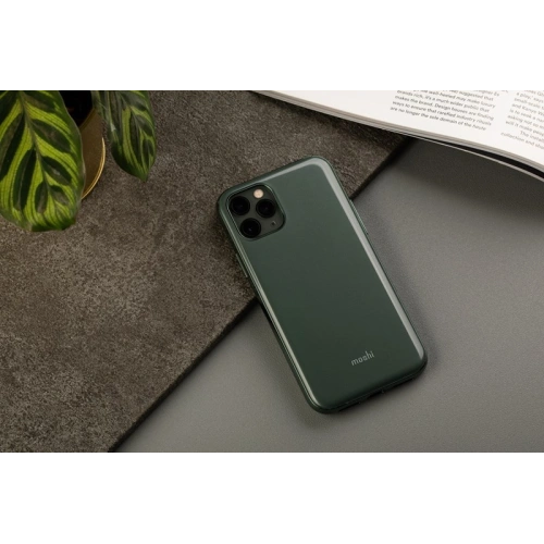 Kup Moshi Apple Tasche iGlaze iPhone 11 Pro (SnapTo System) (Mitternachtsgrün) - MOSH064GRN - {ean13} - Sklep Home Screen