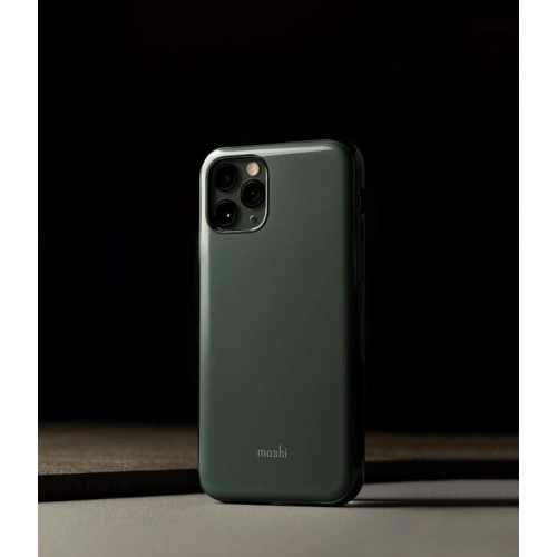 Buy Moshi iGlaze Slim Hardshell Case for iPhone 11 Pro (Midnight Green) - MOSH064GRN - {ean13} - Home Screen Store Europe