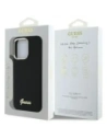 Etui Guess do Apple iPhone 16 Pro hardcase Silicone Script Metal Logo & Frame czarny Etui Guess do Apple iPhone 16 Pro hardcase Silicone Script Metal Logo & Frame czarny