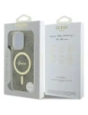 Etui Guess do Apple iPhone 16 Pro hardcase IML 4G MagSafe brązowy Etui Guess do Apple iPhone 16 Pro hardcase IML 4G MagSafe brązowy