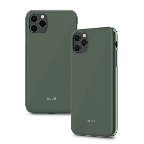 Kup Moshi Apple Tasche iGlaze iPhone 11 Pro Max (SnapTo System) (Mitternachtsgrün) - MOSH065GRN - {ean13} - Sklep Home Screen