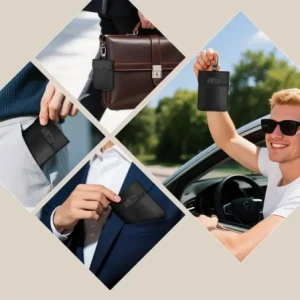 Klatka Faradaya Tech-Protect KLR400 Pouch Keyless RFID Signal Blocker Case Black