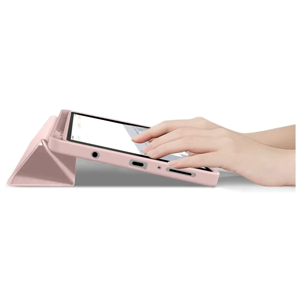 Etui Tech-Protect SmartCase Pen do Samsung Galaxy Tab A9 / A11 8.7 X110 / X115 / X133 / X135 Pink