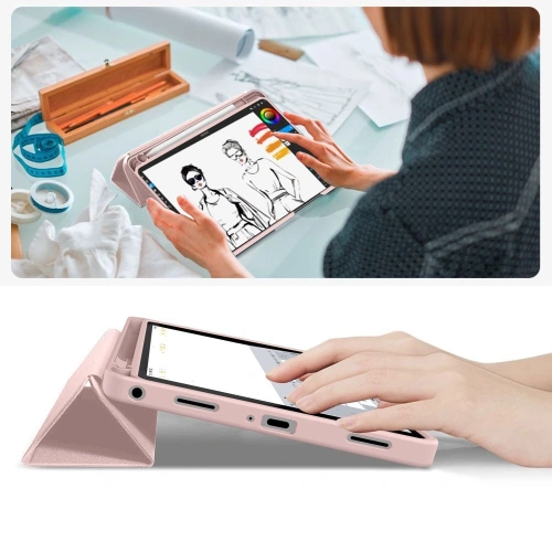 Etui Tech-Protect SmartCase Pen do Samsung Galaxy Tab A9 / A11 8.7 X110 / X115 / X133 / X135 Pink Etui Tech-Protect SmartCase Pen do Samsung Galaxy Tab A9 / A11 8.7 X110 / X115 / X133 / X135 Pink