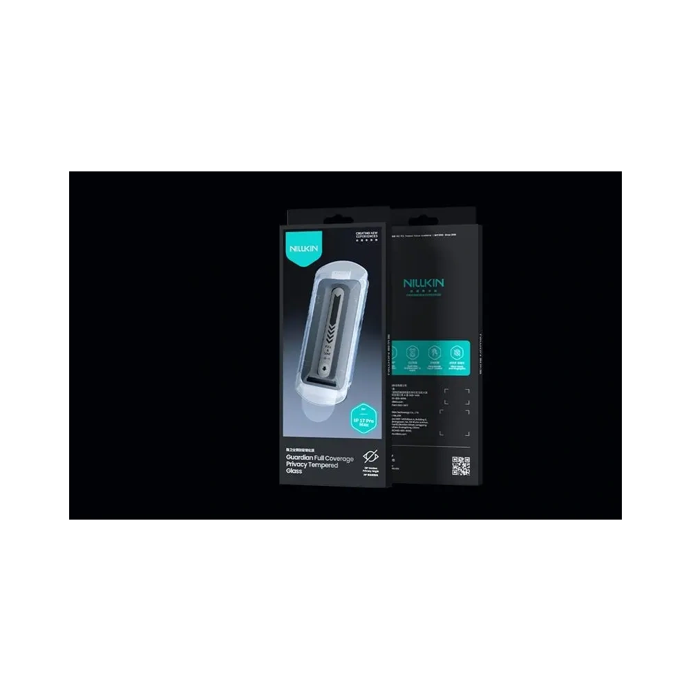 Szkło prywatyzujące Nillkin Privacy do Apple iPhone 17 Pro Max czarny