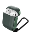 X-Doria Apple Panzerhülle Defense Trek AirPods 1/2 (Mitternachtsgrün)