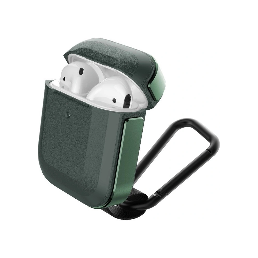 Pancerne etui X-Doria Defense Trek Apple AirPods 1/2 (Midnight Green)