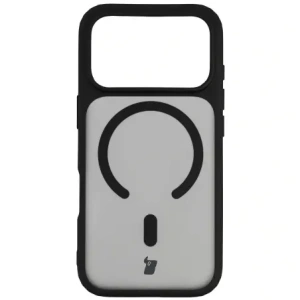 Etui z pierścieniem magnetycznym Bizon Case MatteO do Apple iPhone 17 Pro przydymione-czarne Etui z pierścieniem magnetycznym Bizon Case MatteO do Apple iPhone 17 Pro przydymione-czarne