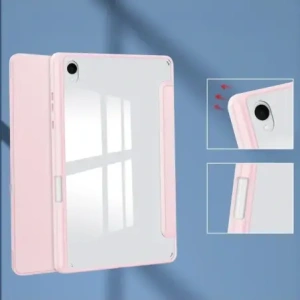 Etui z klapką Bizon Case Tab Clear Matt do Samsung Galaxy Tab S11 różowe Etui z klapką Bizon Case Tab Clear Matt do Samsung Galaxy Tab S11 różowe