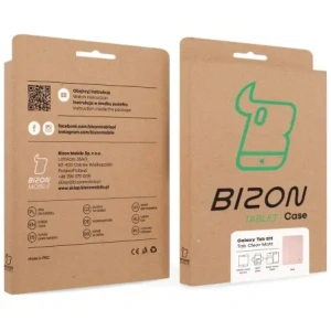 Etui z klapką Bizon Case Tab Clear Matt do Samsung Galaxy Tab S11 różowe Etui z klapką Bizon Case Tab Clear Matt do Samsung Galaxy Tab S11 różowe