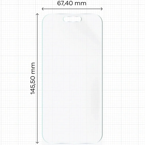 Folia matowa Bizon Glass Film Sun do Apple iPhone 17 Pro Folia matowa Bizon Glass Film Sun do Apple iPhone 17 Pro
