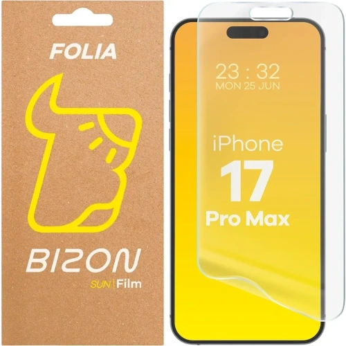 Folia matowa Bizon Glass Film Sun do Apple iPhone 17 Pro Max