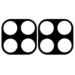 Szkło na aparat Bizon Glass Lens do Xiaomi 15T [2 PACK]