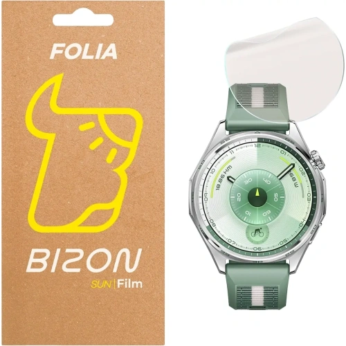 Folia matowa Bizon Glass Watch Film Sun do Huawei Watch GT6 46mm