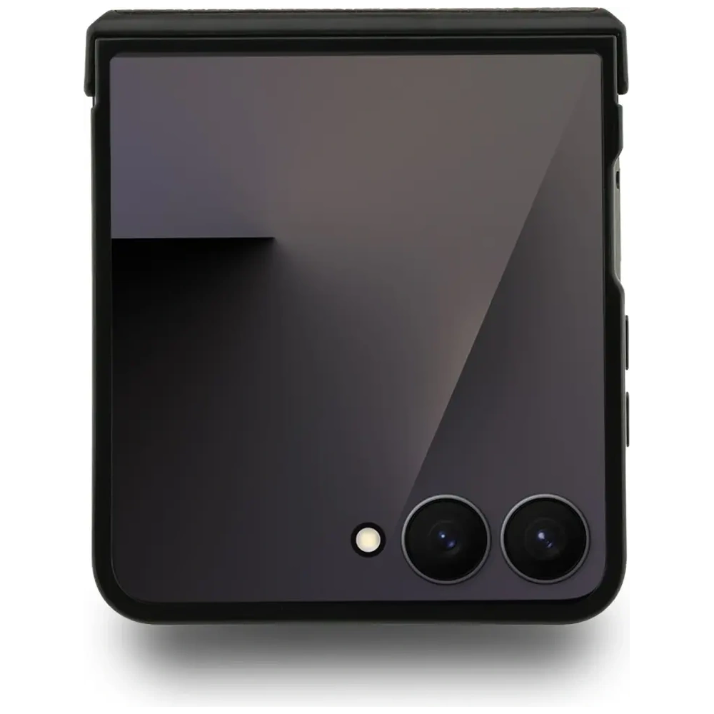 Etui Karl Lagerfeld Karl&Choupette Pins MagSafe do Samsung Galaxy Z Flip7 czarny