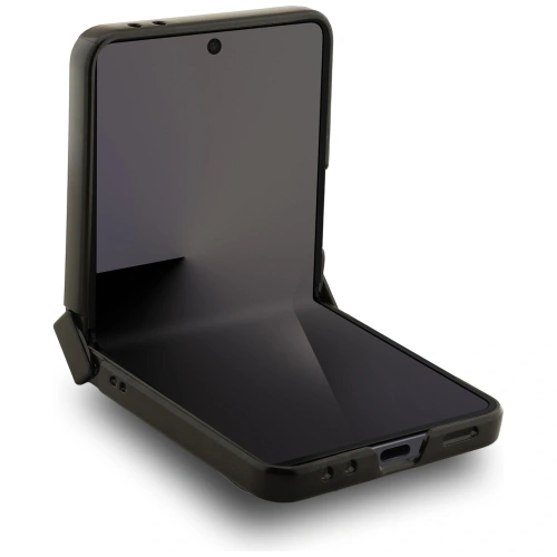 Etui Karl Lagerfeld Karl&Choupette Pins MagSafe do Samsung Galaxy Z Flip7 czarny Etui Karl Lagerfeld Karl&Choupette Pins MagSafe do Samsung Galaxy Z Flip7 czarny