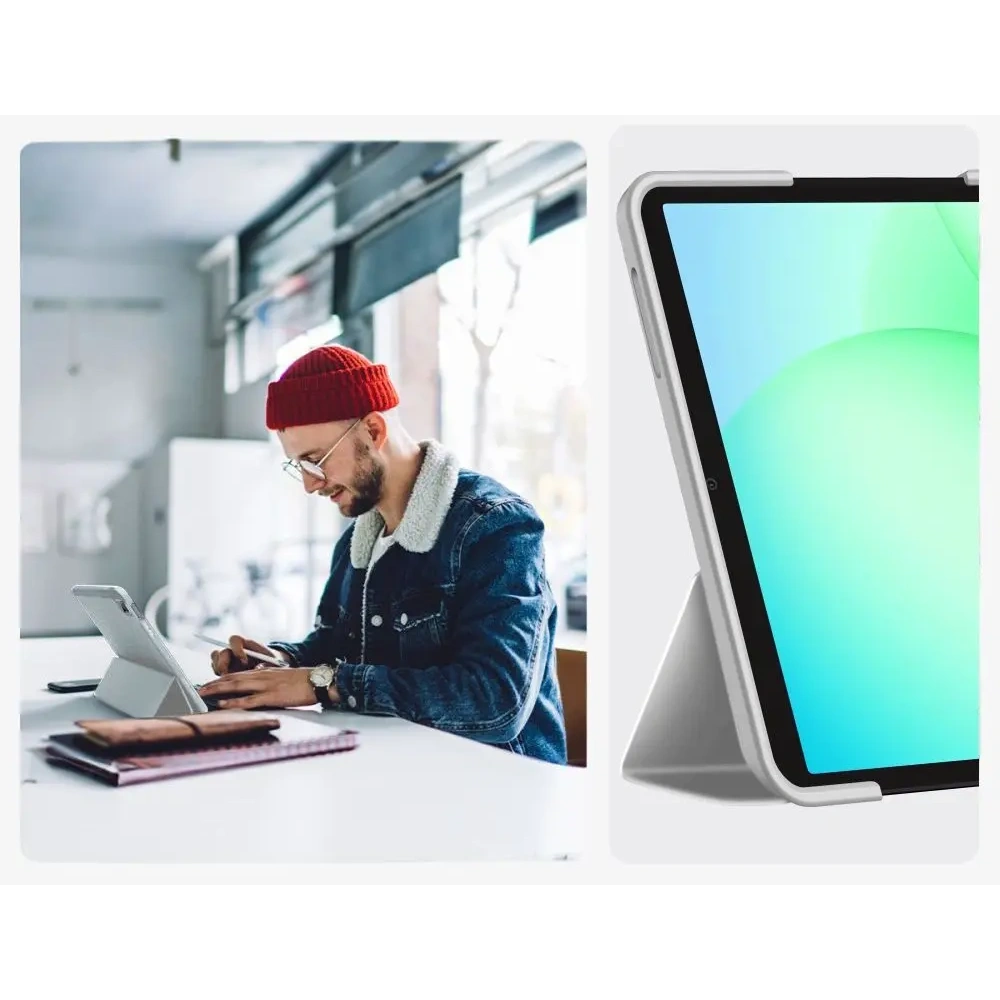 Etui Tech-Protect SmartCase do Samsung Galaxy Tab A9 / A11 8.7 X110 / X115 / X133 / X135 Grey