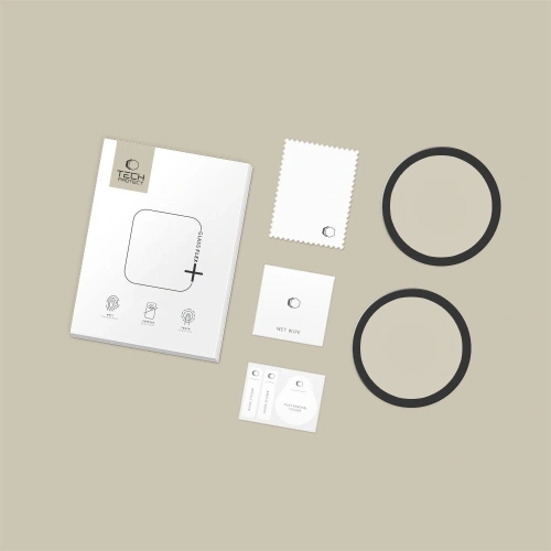 Szkło hybrydowe Tech-Protect Glass Flex+ do Garmin Venu 4 41mm Black [2 PACK]