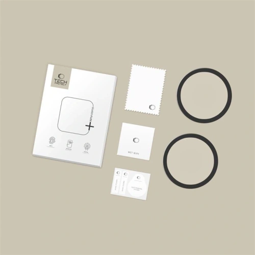 Szkło hybrydowe Tech-Protect Glass Flex+ do Garmin Venu 4 45mm Black [2 PACK]