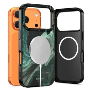 Etui Tech-Protect Lamano MagSafe do Apple iPhone 17 Pro Max Verde Aura