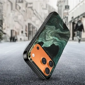 Etui Tech-Protect Lamano MagSafe do Apple iPhone 17 Pro Max Verde Aura