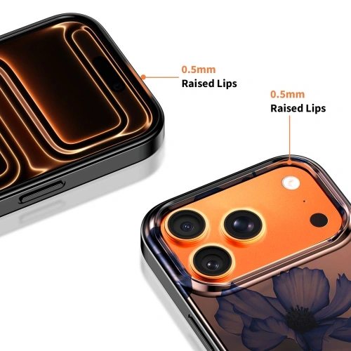 Etui Tech-Protect Lamano MagSafe do Apple iPhone 17 Pro Velvet Night