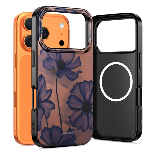 Etui Tech-Protect Lamano MagSafe do Apple iPhone 17 Pro Max Velvet Night