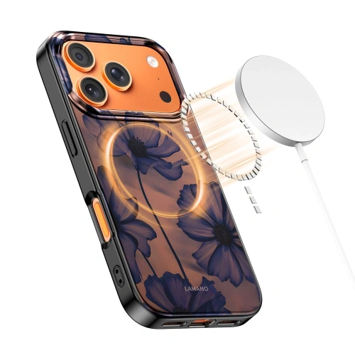 Etui Tech-Protect Lamano MagSafe do Apple iPhone 17 Pro Max Velvet Night