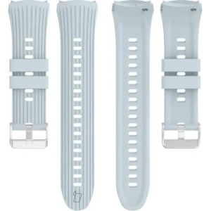 Silikonowy pasek Bizon Strap Watch Silicone T do Huawei Watch 5 46mm jasnoniebieski