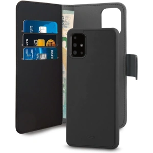 Kup Samsung PURO Geldbörse Abnehmbare 2-in-1 Tasche Galaxy A51 (schwarz) - PUR205BLK - {ean13} - Sklep Home Screen
