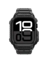Etui z paskiem Spigen Rugged Armor Pro V2 do Apple Watch 10 / 11 42mm Matte Black Etui z paskiem Spigen Rugged Armor Pro V2 do Apple Watch 10 / 11 42mm Matte Black