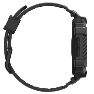 Etui z paskiem Spigen Rugged Armor Pro V2 do Apple Watch 10 / 11 42mm Matte Black