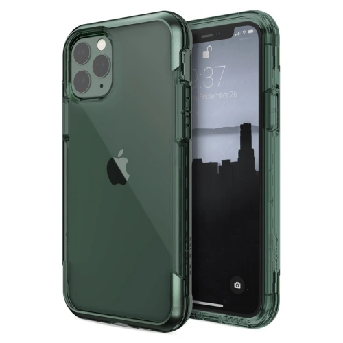 Kup X-Doria Apple Schutzhülle Defense Air iPhone 11 Pro (Falltest 4m) (Mitternachtsgrün) - XDR052GRN - {ean13} - Sklep Home Screen