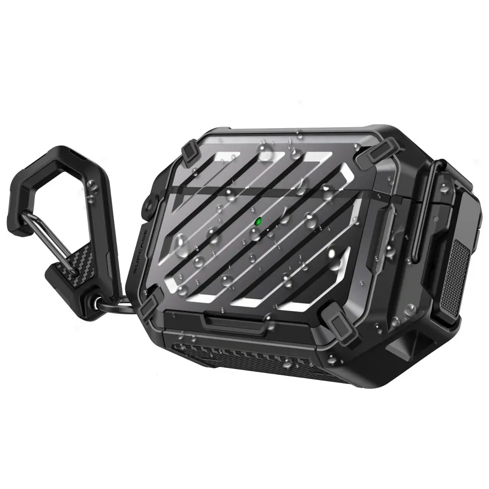 Etui Supcase Unicorn Beetle Pro MagSafe IP68 do Apple AirPods Pro 3 Black