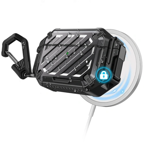 Etui Supcase Unicorn Beetle Pro MagSafe IP68 do Apple AirPods Pro 3 Black Etui Supcase Unicorn Beetle Pro MagSafe IP68 do Apple AirPods Pro 3 Black