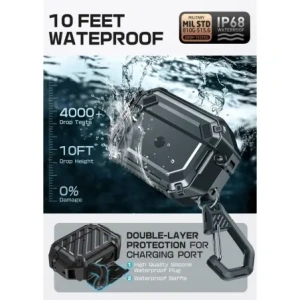 Etui Supcase Unicorn Beetle Pro MagSafe IP68 do Apple AirPods Pro 3 Black Etui Supcase Unicorn Beetle Pro MagSafe IP68 do Apple AirPods Pro 3 Black