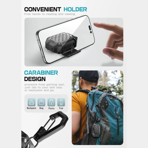 Etui Supcase Unicorn Beetle Pro MagSafe IP68 do Apple AirPods Pro 3 Black Etui Supcase Unicorn Beetle Pro MagSafe IP68 do Apple AirPods Pro 3 Black