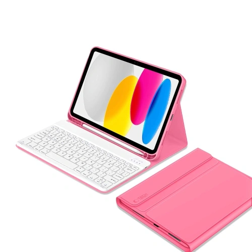 Etui Tech-Protect SmartCase Pen + Keyboard Apple iPad 10.9" 2022 / 11" 2025 Magenta Etui Tech-Protect SmartCase Pen + Keyboard Apple iPad 10.9" 2022 / 11" 2025 Magenta
