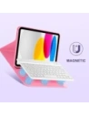 Etui Tech-Protect SmartCase Pen + Keyboard Apple iPad 10.9" 2022 / 11" 2025 Magenta Etui Tech-Protect SmartCase Pen + Keyboard Apple iPad 10.9" 2022 / 11" 2025 Magenta