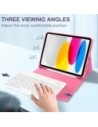 Etui Tech-Protect SmartCase Pen + Keyboard Apple iPad 10.9" 2022 / 11" 2025 Magenta Etui Tech-Protect SmartCase Pen + Keyboard Apple iPad 10.9" 2022 / 11" 2025 Magenta