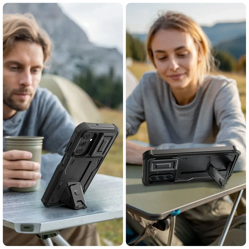 Etui Tech-Protect Kevlar Cam+ do Samsung Galaxy A17 4G / 5G Black